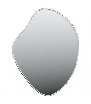vidaXL Wall Mirror Silver 60x50 cm — Size: 60 x 50 cm