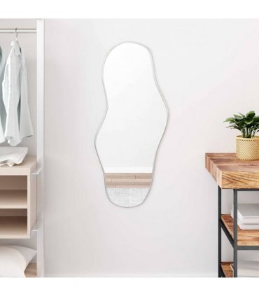 vidaXL Wall Mirror Silver 90x40 cm — Size: 90 x 40 cm