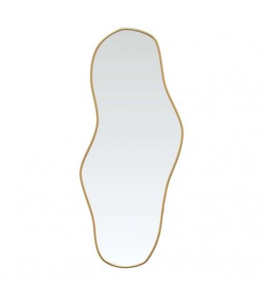 vidaXL Wall Mirror Gold 60x25 cm — Size: 60 x 25 cm