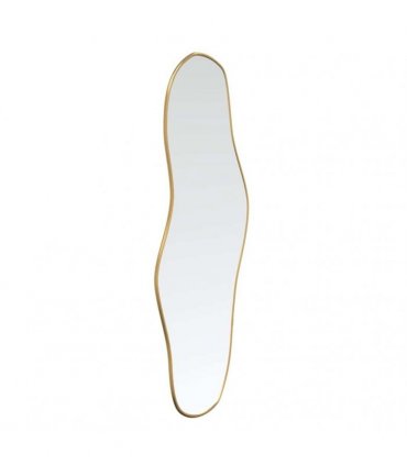 vidaXL Wall Mirror Gold 90x40 cm — Size: 90 x 40 cm