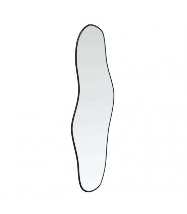 vidaXL Wall Mirror Black 100x45 cm — Size: 100 x 45 cm