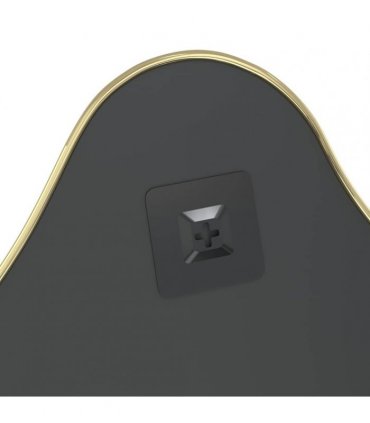 vidaXL Wall Mirror Gold 60x50 cm — Size: 60 x 50 cm — V0671954618