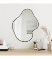 vidaXL Wall Mirror Black 50x40 cm — Size: 50 x 40 cm — V0671954619