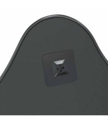 vidaXL Wall Mirror Black 50x40 cm — Size: 50 x 40 cm — V0671954619