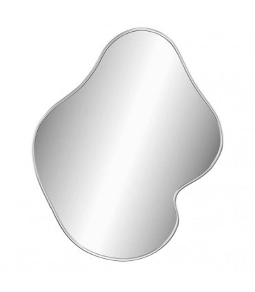 vidaXL Wall Mirror Silver 60x50 cm — Size: 60 x 50 cm — V0671954620