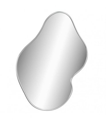 vidaXL Wall Mirror Silver 60x50 cm — Size: 60 x 50 cm — V0671954620