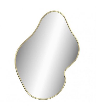 vidaXL Wall Mirror Gold 50x40 cm — Size: 50 x 40 cm — V0671954621