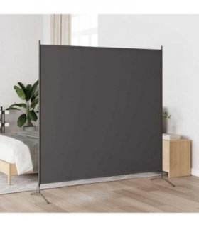 vidaXL 1-Panel Room Divider Anthracite 175x180 cm — Size: 175 x 180 cm