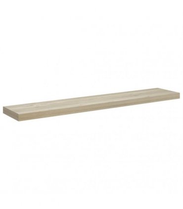 vidaXL Floating Wall Shelf Oak 120x23.5x3.8 cm MDF — Size: 120 x 23.5 x 3.8 cm