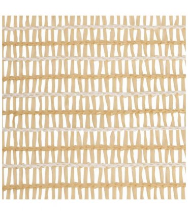 vidaXL Privacy Net Beige 1.2x50 m HDPE 75 g/m² — Size: 1.2 x 50 m (75 g)