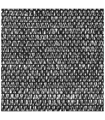 vidaXL Privacy Net Black 3.6x50 m HDPE 75 g/m² — Size: 3.6 x 50 m (75 g)