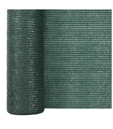 vidaXL Privacy Net Green 2x50 m HDPE 75 g/m² — Size: 2 x 50 m (75 g)