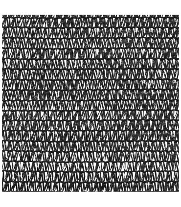 vidaXL Privacy Net Black 1.2x10 m HDPE 75 g/m² — Size: 1.2 x 10 m (75 g)