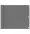 vidaXL Balcony Screen HDPE 75x400 cm Anthracite — Size: 75 x 400 cm