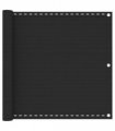 vidaXL Balcony Screen HDPE 90x400 cm Anthracite — Size: 90 x 400 cm