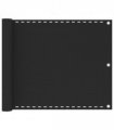 vidaXL Balcony Screen HDPE 75x500 cm Anthracite — Size: 75 x 500 cm