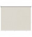 vidaXL Outdoor Roller Blind 225(W)x140(H) cm Cream — Size: 220 x 140 cm