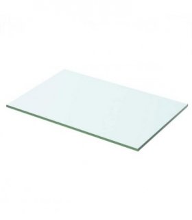 vidaXL Shelf Panel Glass Clear 50x25 cm — Size: 50 x 25 cm