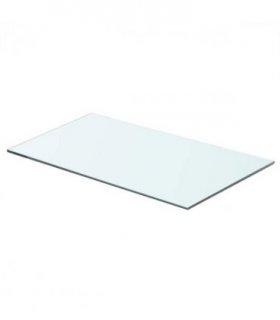 vidaXL Shelf Panel Glass Clear 60x30 cm — Size: 60 x 30 cm