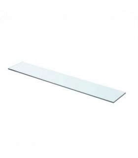 vidaXL Shelf Panel Glass Clear 70x12 cm — Size: 70 x 12 cm