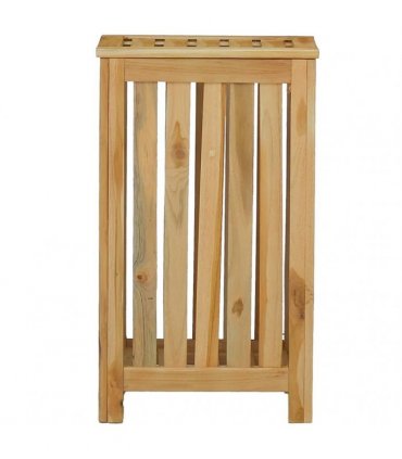 vidaXL Wash Bin 35x25x60 cm Solid Wood Teak — Size: 35 x 25 x 60 cm
