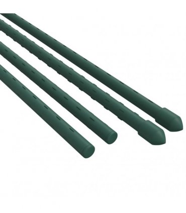 vidaXL Garden Plant Stakes 30 pcs Green 115 cm Steel