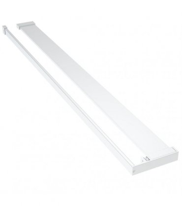vidaXL Shower Shelf for Walk-in Shower Wall Chrome 80 cm Aluminium — Colour: silver