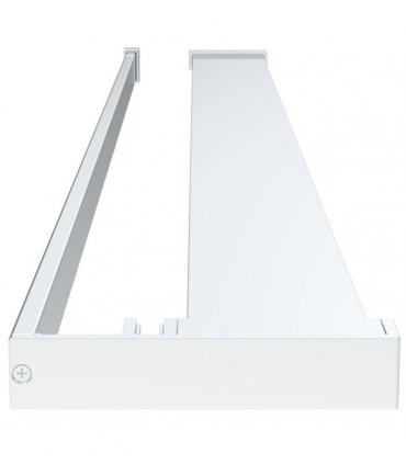 vidaXL Shower Shelf for Walk-in Shower Wall Chrome 80 cm Aluminium — Colour: silver