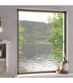 vidaXL Insect Screen for Windows Brown 80x100 cm — Size: 80 x 100 cm