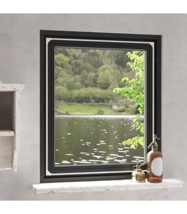 vidaXL Magnetic Insect Screen for Windows White 100x120 cm — Size: 100 x 120 cm