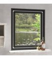 vidaXL Magnetic Insect Screen for Windows White 100x120 cm — Size: 100 x 120 cm
