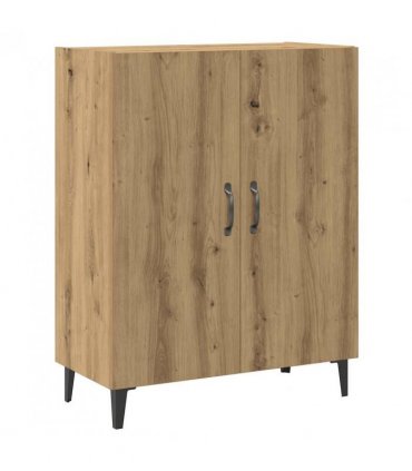vidaXL Sideboard with Wall Cabinet Artisan Oak Engineered Wood — Model: 2 doors