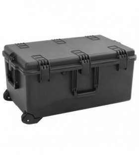 vidaXL Portable Flight Case Black 79.5x52x39 cm PP — Size: 79.5 x 52 x 39 cm