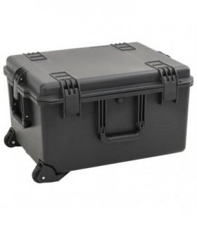 vidaXL Portable Flight Case Black 62.5x49.5x37 cm PP — Size: 62.5 x 49.5 x 37 cm