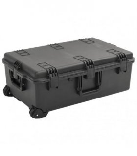 vidaXL Portable Flight Case Black 79.5x51.5x30.5 cm PP — Size: 79.5 x 51.5 x 30.5 cm