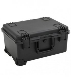 vidaXL Portable Flight Case Black 54x41.5x29 cm PP — Size: 54 x 41.5 x 29 cm