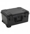 vidaXL Portable Flight Case Black 54x41.5x29 cm PP — Size: 54 x 41.5 x 29 cm