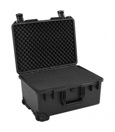 vidaXL Portable Flight Case Black 54x41.5x29 cm PP — Size: 54 x 41.5 x 29 cm