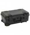 vidaXL Portable Flight Case Black 55x35x22.5 cm PP — Size: 55 x 35 x 22.5 cm