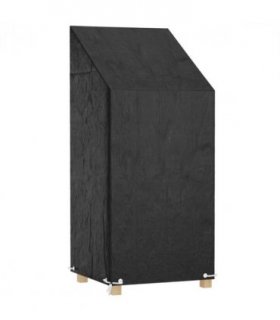 vidaXL Graden Chair Cover 8 Eyelets 65x65x110/150 cm Polyethylene — Size: 65 x 65 x 110/150 cm