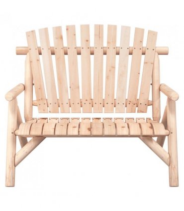 vidaXL Garden Bench | Natural wood | Solid spruce wood | Medium | Ergonomic