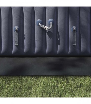 vidaXL Pool Ground Sheet Black 500 x 250 x 0.1 cm Non-woven Fabric — Size: 500 x 250 cm