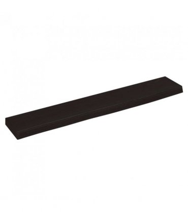 vidaXL Wall Shelf Dark Brown 60x10x2 cm Treated Solid Wood Oak — Size: 60 x 10 x 2 cm