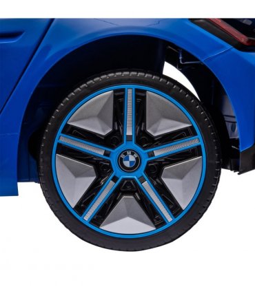 HOMCOM BMW i4 Licensed 12V Kids Electric Ride-On Car with Remote Control - Blue