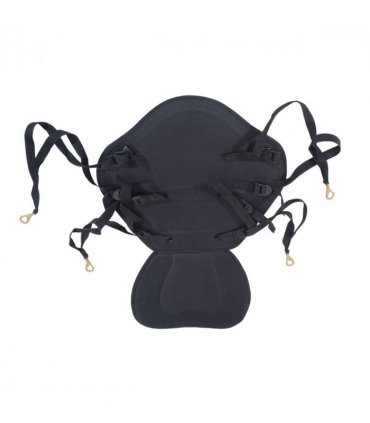 Universal Kayak Seat Black Neoprene EVA 76L x 53W x 3T cm Padded Backrest