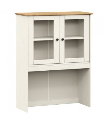 vidaXL Dresser Top VIGO White 78x30x100 cm Solid Wood Pine