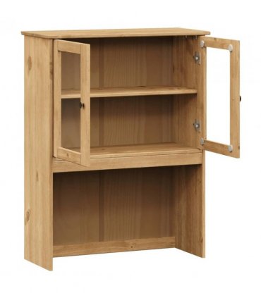 vidaXL Dresser Top VIGO 78x30x100 cm Solid Wood Pine — Colour: brown