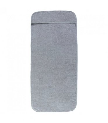 vidaXL Beach Towels 2 pcs Grey 60x135 cm Fabric 400 GSM — Size: 60 x 135 cm