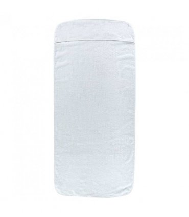 vidaXL Beach Towels 4 pcs White 60x135 cm Fabric 400 GSM — Size: 60 x 135 cm