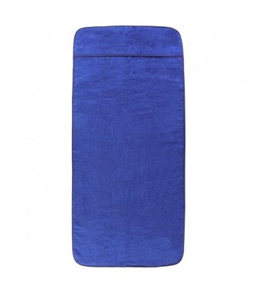 vidaXL Beach Towels 2 pcs Royal Blue 75x200 cm Fabric 400 GSM — Size: 75 x 200 cm